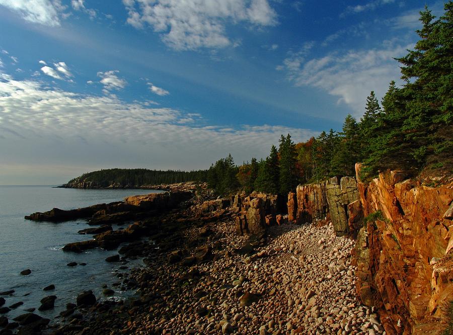 Maine Rocky Coast Photograph by Juergen Roth