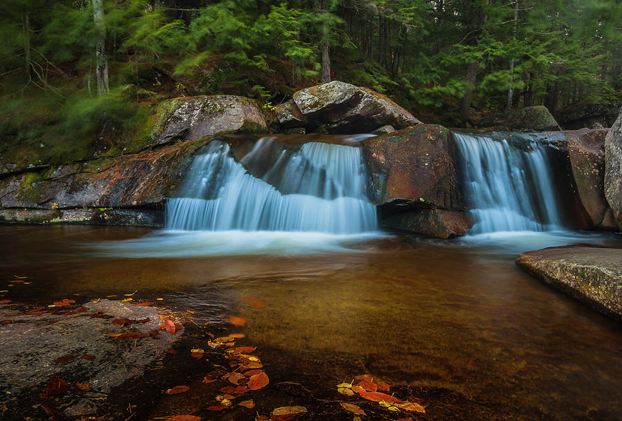 Maine Screw Auger Falls in Grafton Notch Photograph by Ranjay Mitra