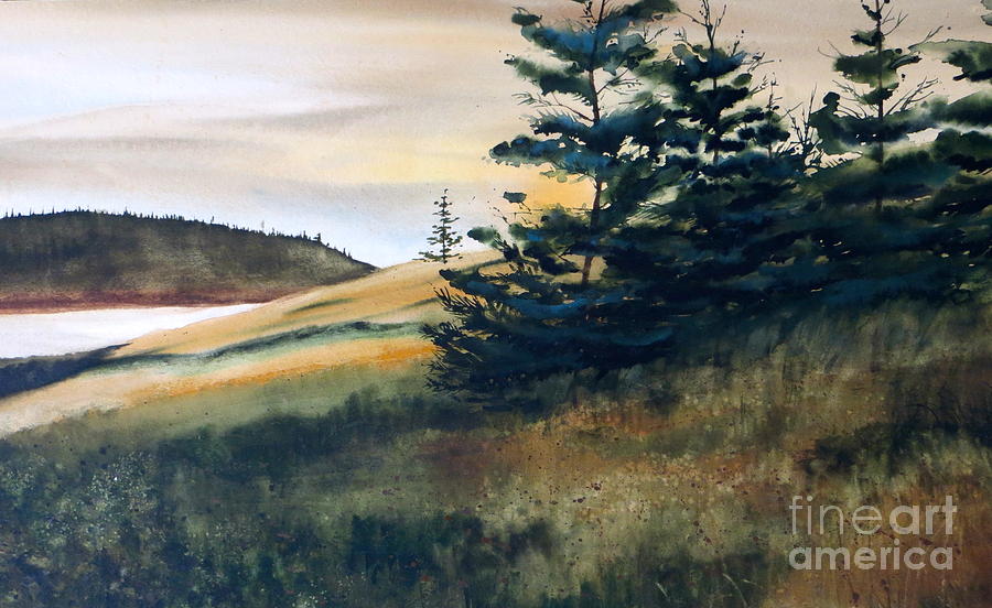 Maine Sunrise Painting by Karol Wyckoff