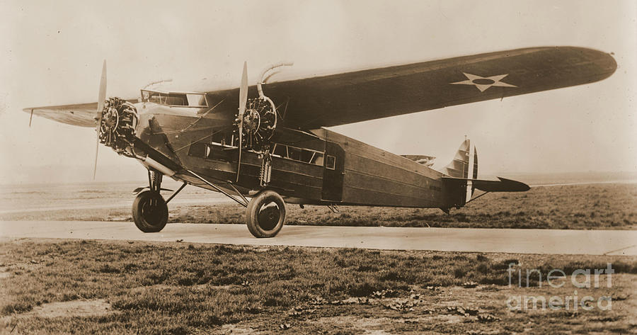Maitlands Fokker Tri Motor Airplane Photograph by Padre Art