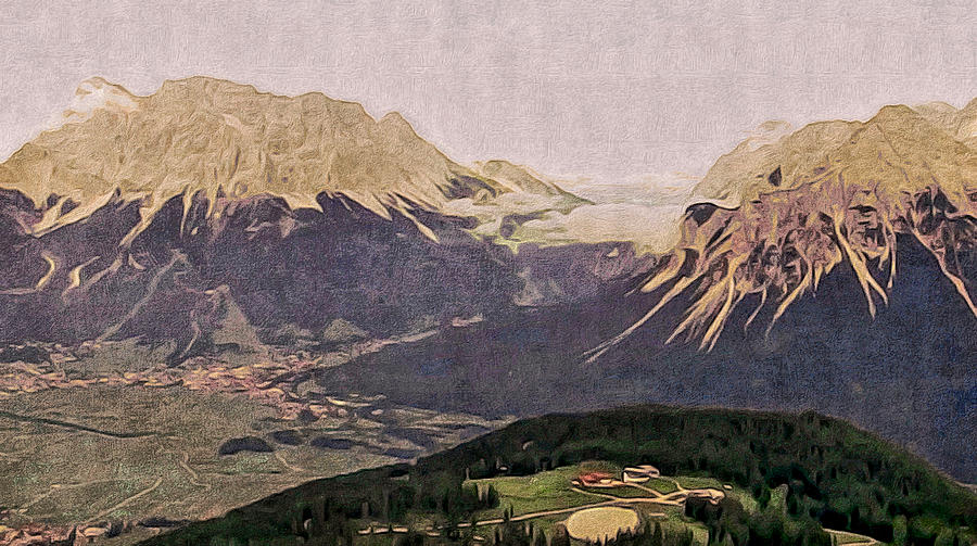 Majestic Alps of Tirol Photograph by Susan Maxwell Schmidt