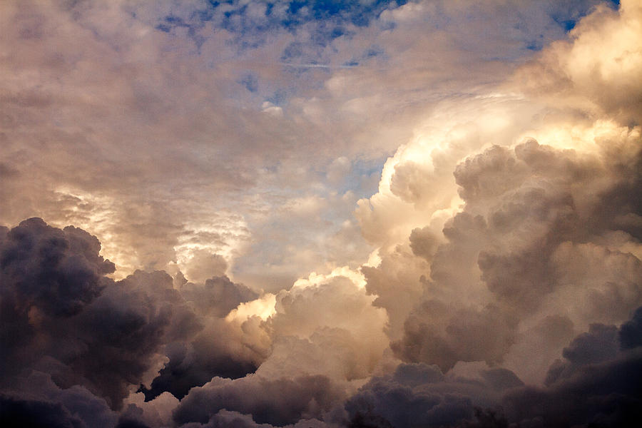 Majestic clouds Photograph by Jane Luxton