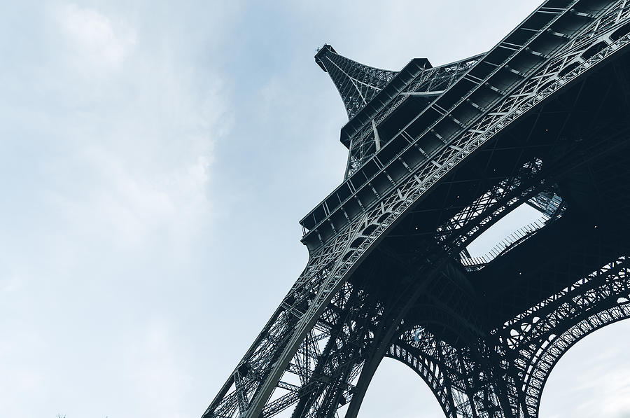 Majestic Eiffel Tower Photograph