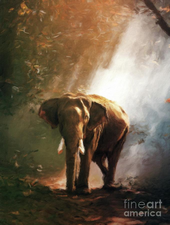 Magestic Elephant Painting store