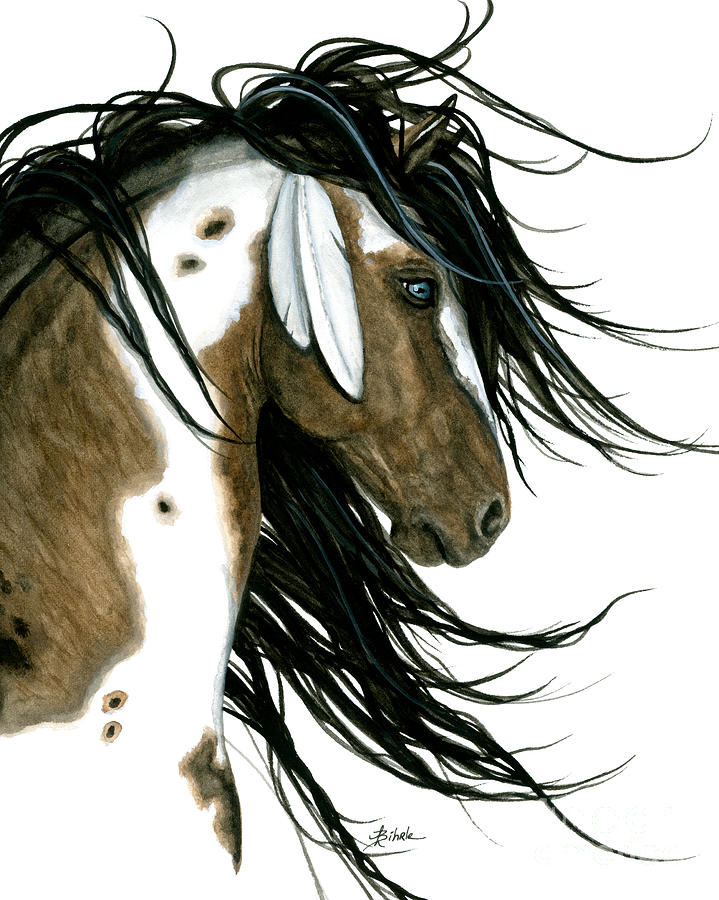Majestic Horse 159 Painting by AmyLyn Bihrle