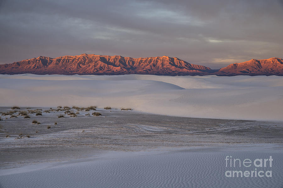 White Sands National Monument Photograph - Majestic Morning - White Sands by Sandra Bronstein