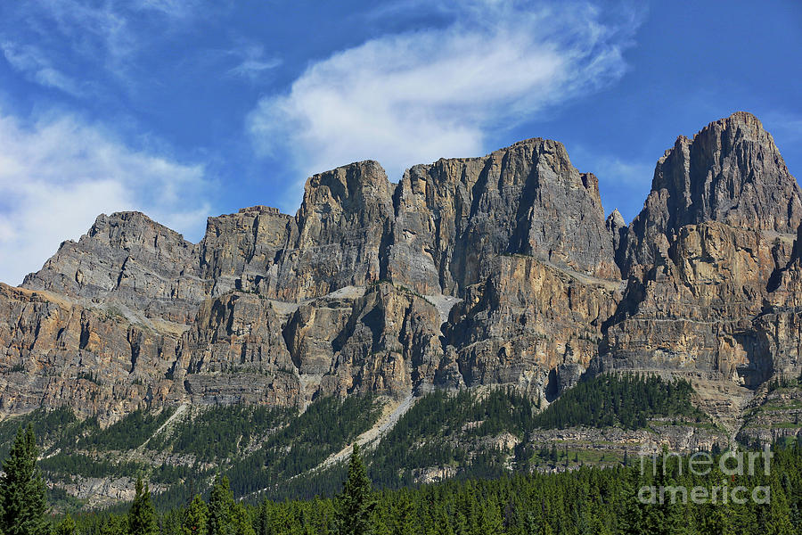 Majestic Mountain Cliffs Photograph by Carol Groenen