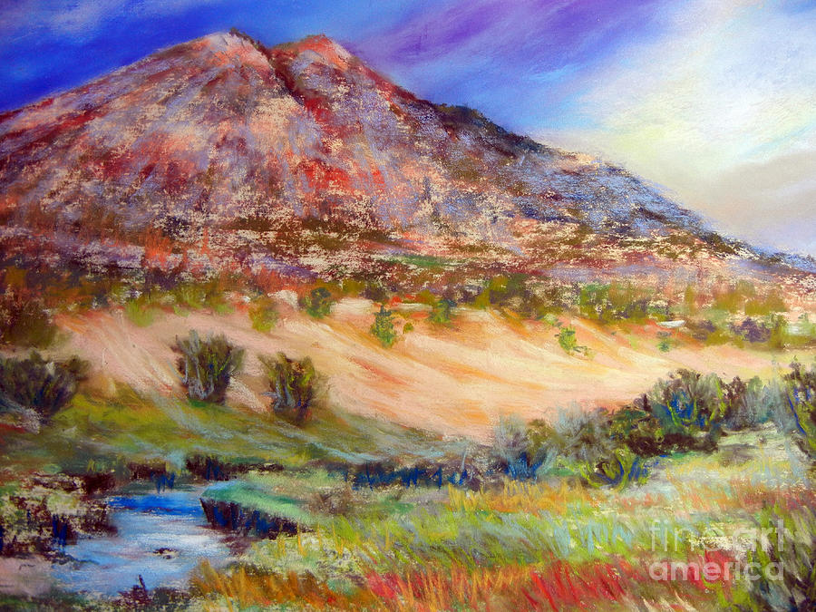 Majestic Mountain Painting by Deb Arndt