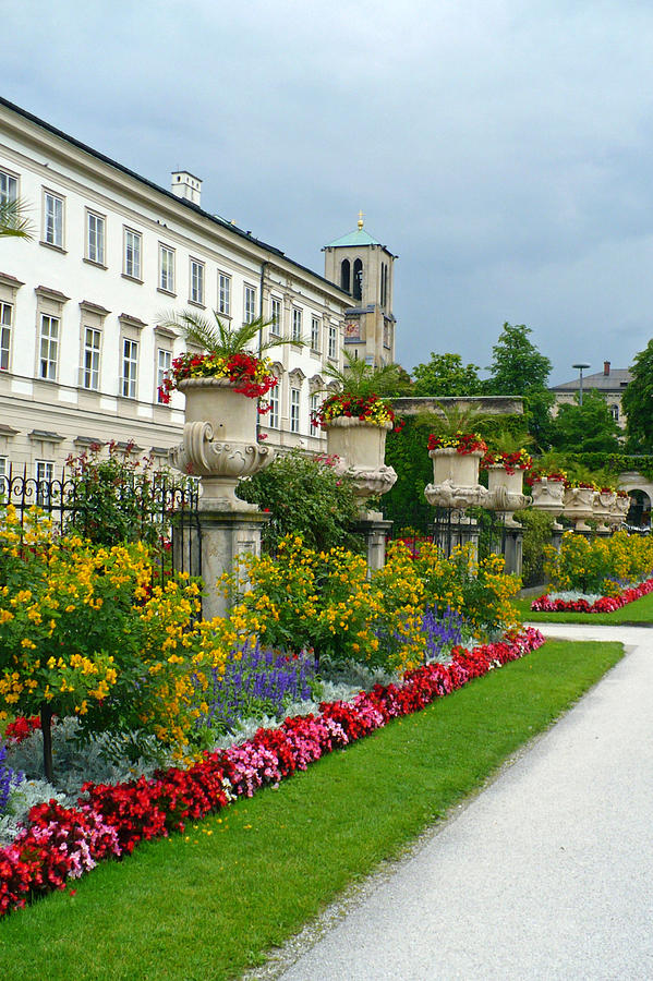 Majestic Salzburg Garden Photograph by Carol Groenen