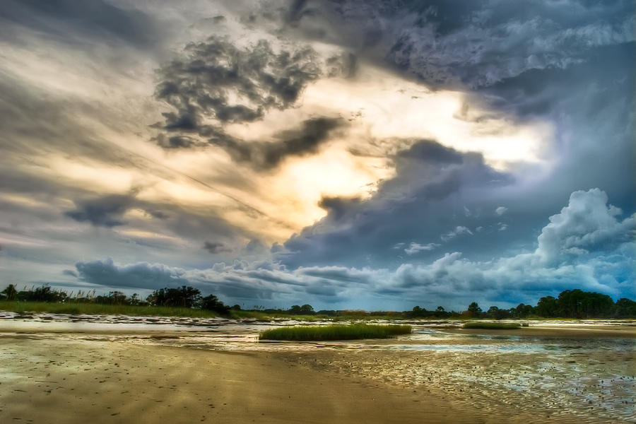 Beach Photograph - Majestic Sky by Rich Leighton Beach Photograph - Majestic Sky by Rich Leighton