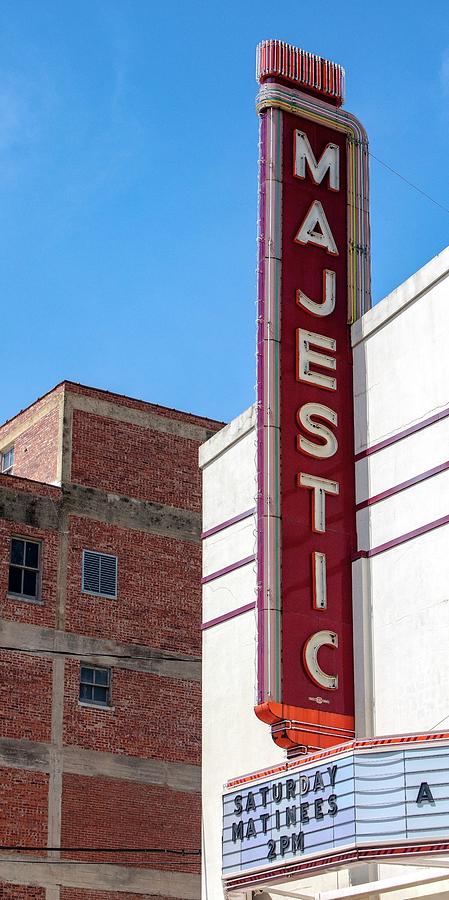 Majestic Theater in Eastland, Texas Photograph by Harriet Feagin