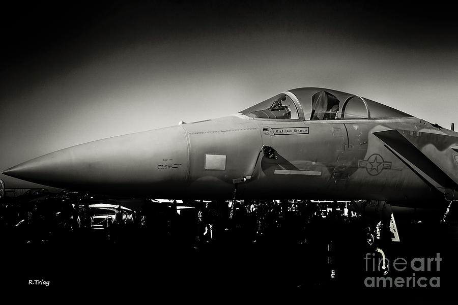 Major Dan Schreurs F-15 Warbird  Photograph by Rene Triay FineArt Photos