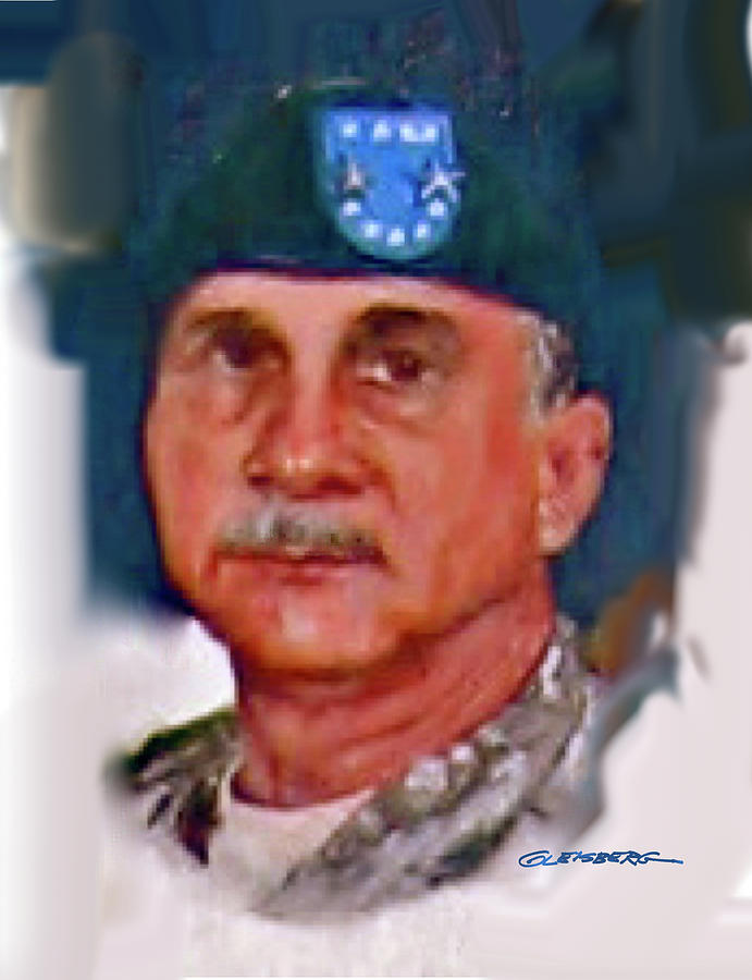 Major General William H. Wade II Painting by Craig A Christiansen