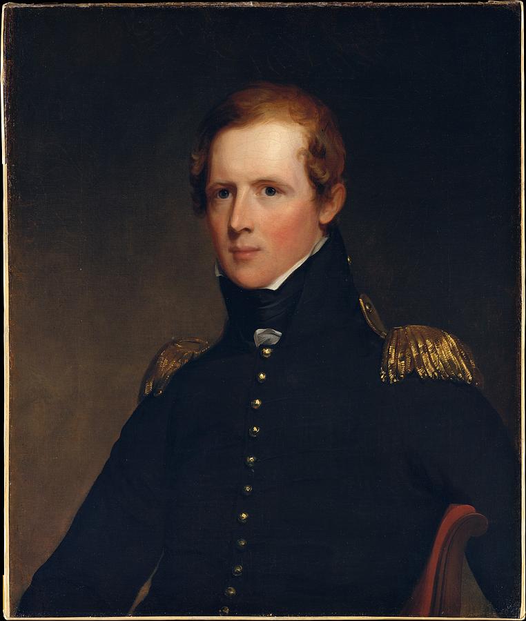 Major John Biddle Painting by Thomas Sully