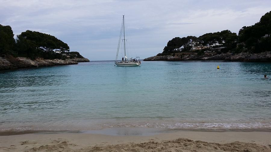Boat Photograph - Majorca  by Monia Mar