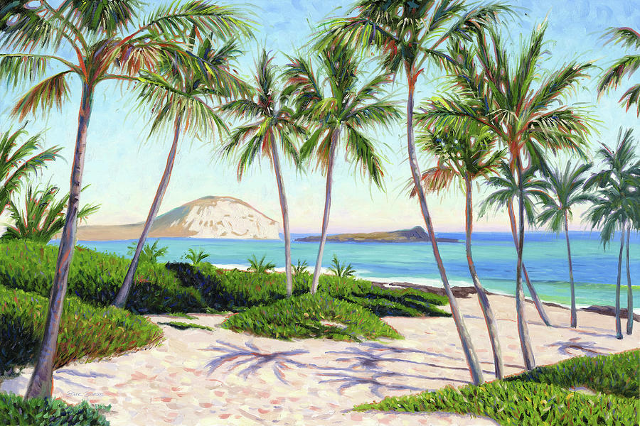 Makapuu Painting by Steve Simon