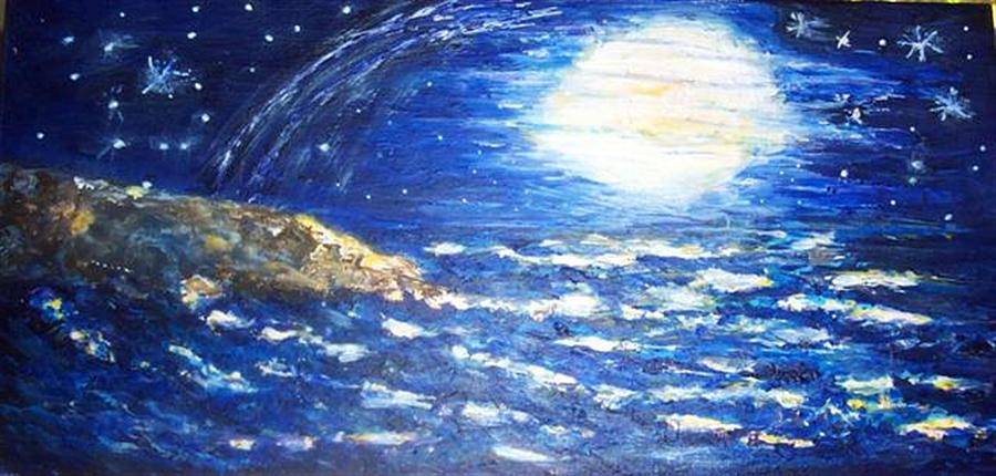 Make a Wish Painting by Mary Sedici
