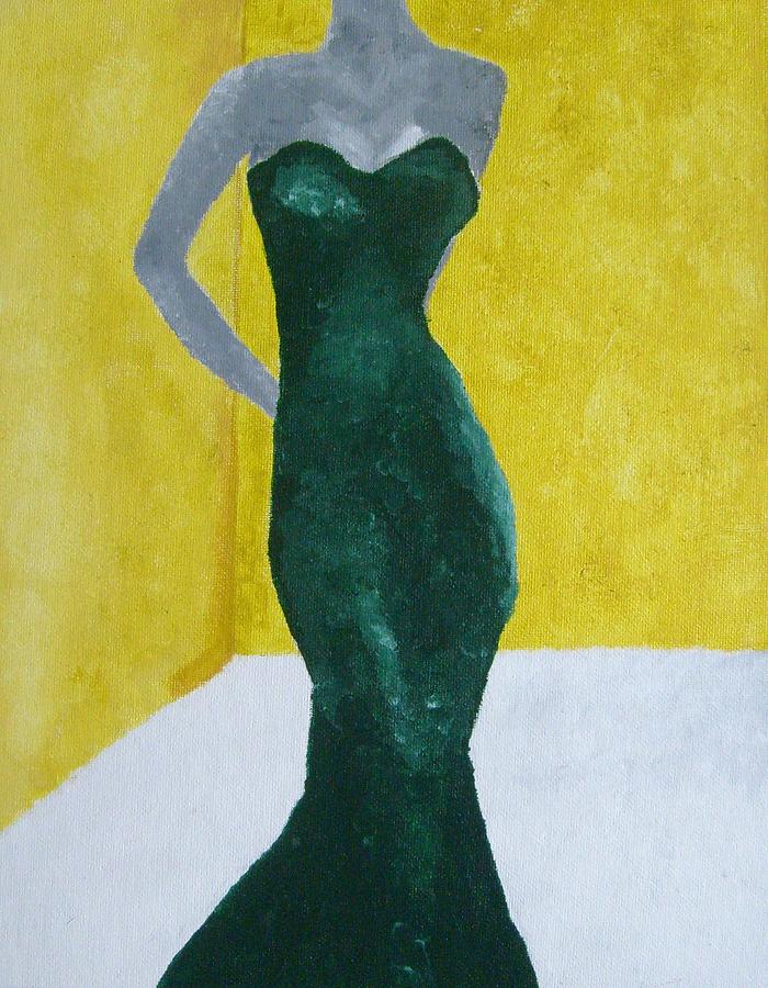 Woman Painting - Make An Impression by Margo Snyder Woman Painting - Make An Impression by Margo Snyder