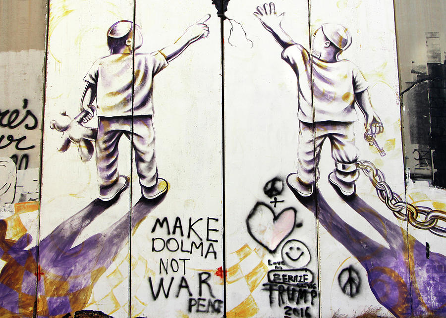 Make Dolma Not War Photograph by Munir Alawi