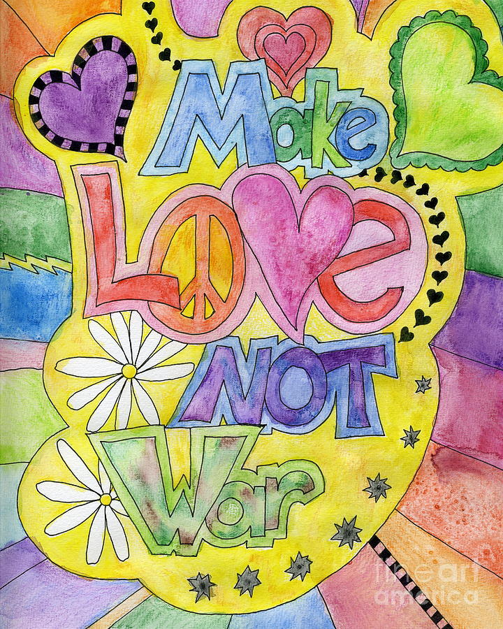 Make love not war картинки