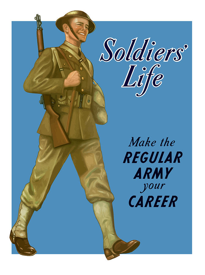 Make The Regular Army Your Career Painting
