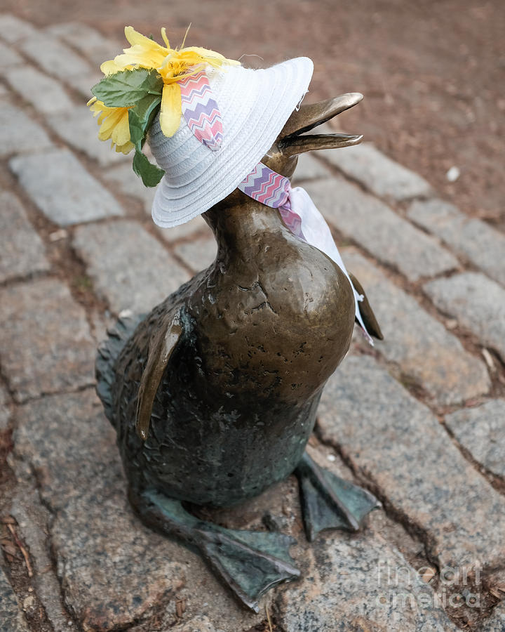 Boston Photograph - Make Way For Ducklings by Edward Fielding