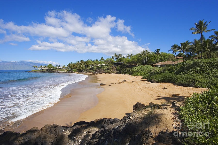 Makena, Changs Beach Photograph by Ron Dahlquist - Printscapes