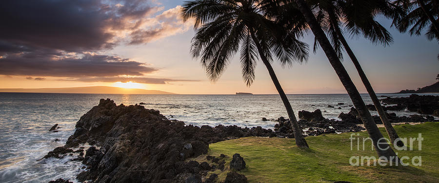 Makena Sunset Maui Hawaii Photograph