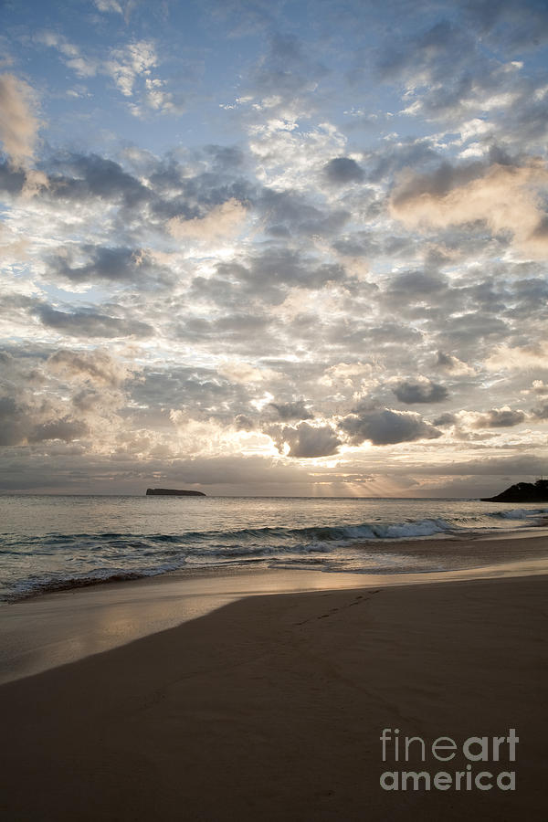 Makena Sunset Photograph by Peter French - Printscapes