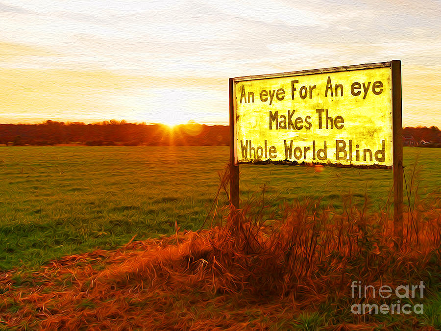 Makes The World Blind Digital Art by Joseph Re