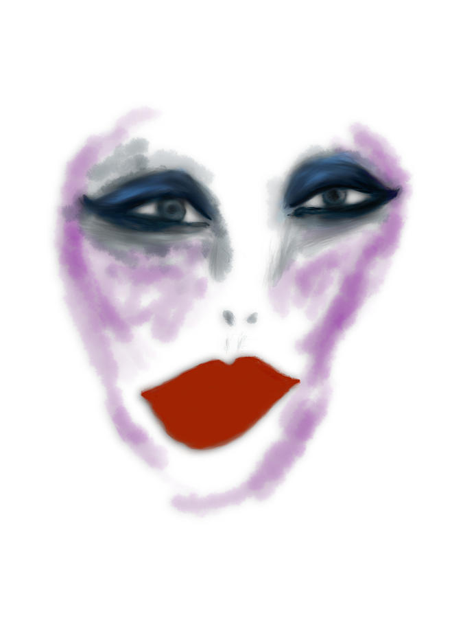 Makeup Experiment Drawing by Bill Owen