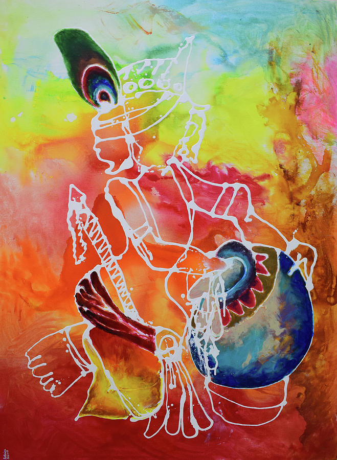 Colouring Krishna Poster ISKCON desire tree 071  This Colo  Flickr