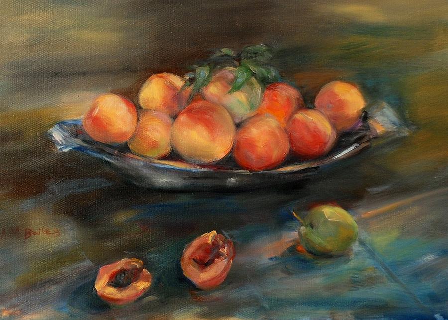 I Got My Peaches Out In Georgia Print, Peaches Wall Art, Georgia Peach Print