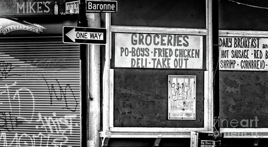 Making Groceries In New Orleans Photograph
