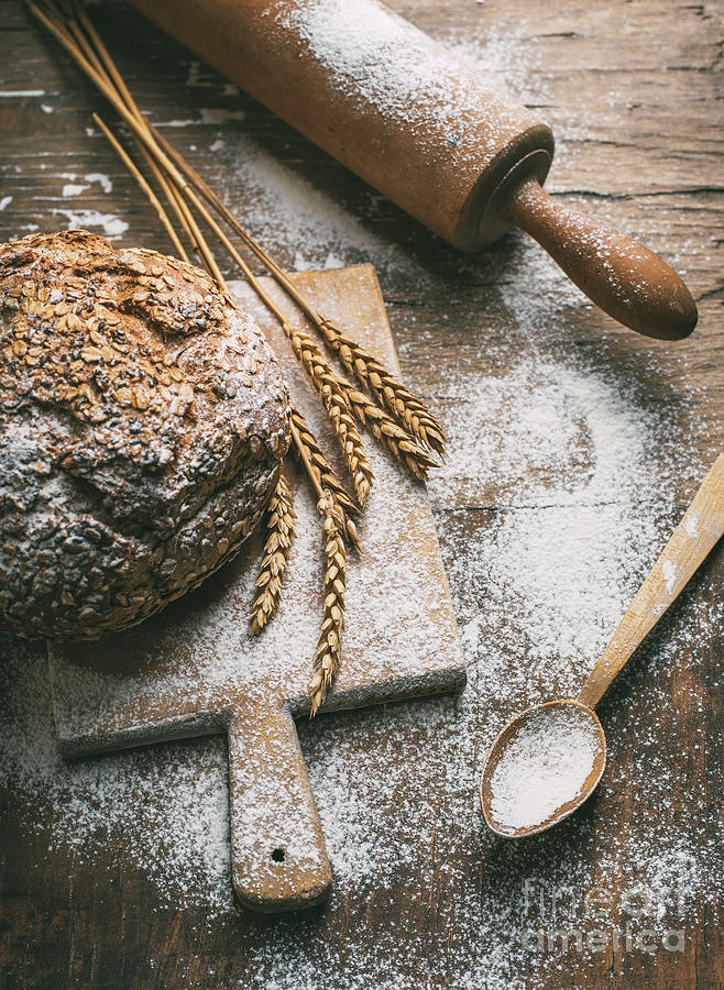 Making homemade bread Photograph by Jelena Jovanovic