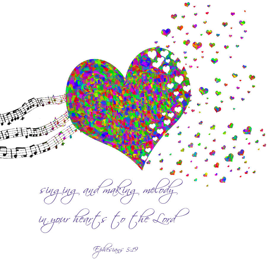 Making melody in your heart Digital Art by Denise Beverly