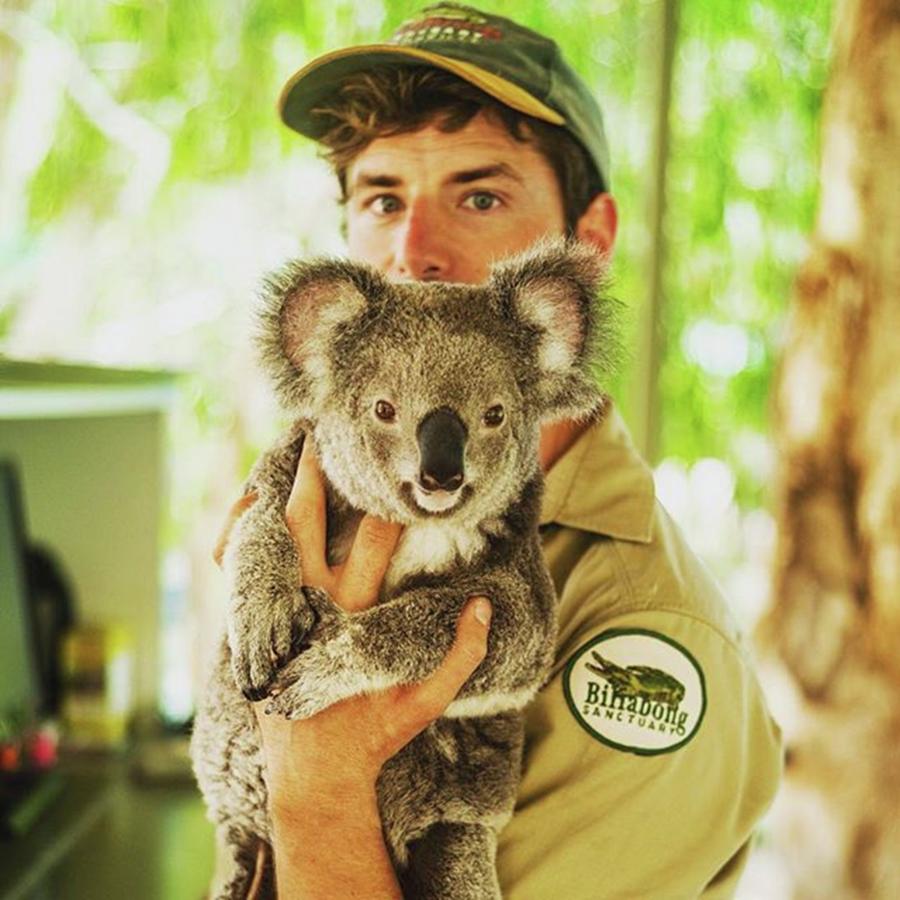 Making New Friends In Australia Photograph by Aleck Cartwright