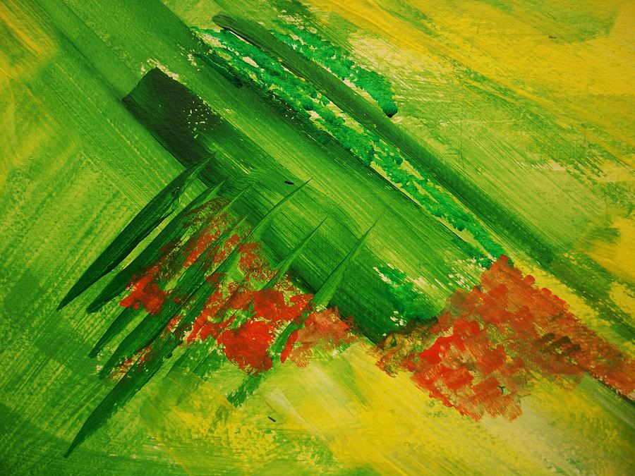 Abstract Painting - Making Some Marks by Sharon Bock