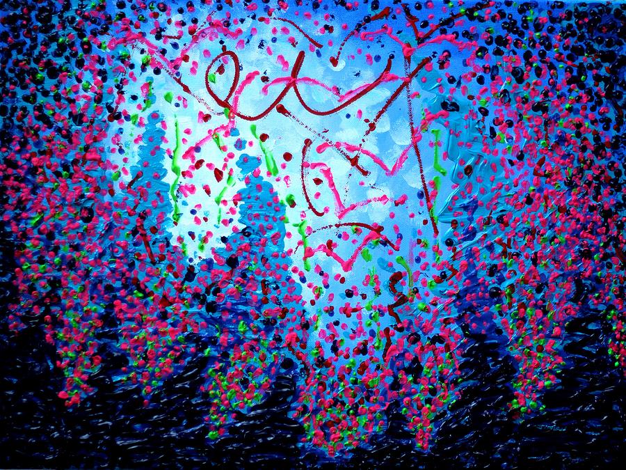 Abstract Painting - Making Visible The Invisible 230118 by John Nolan Abstract Painting - Making Visible The Invisible 230118 by John Nolan