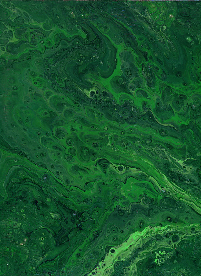 Malachite Painting by Alexis Grone - Fine Art America