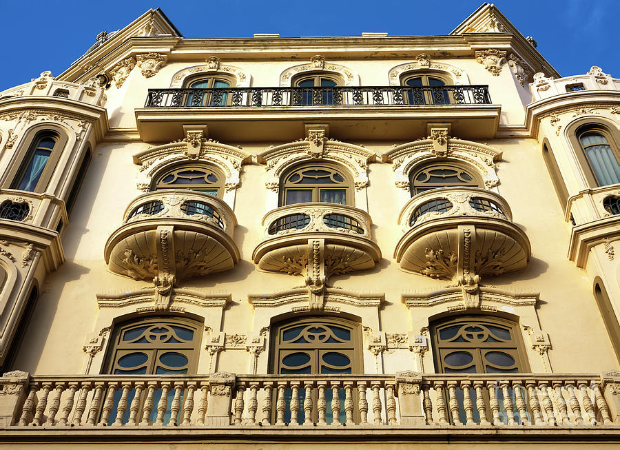 Malaga Balcony Style Photograph by John Rizzuto