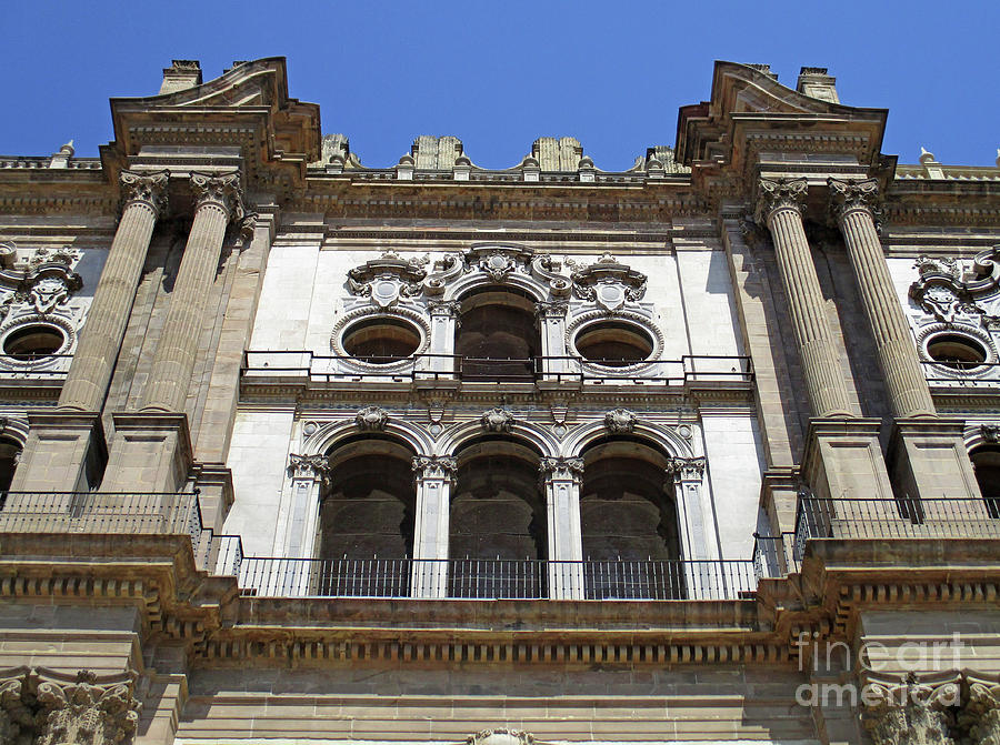 Malaga Cathedral 10 Photograph by Randall Weidner
