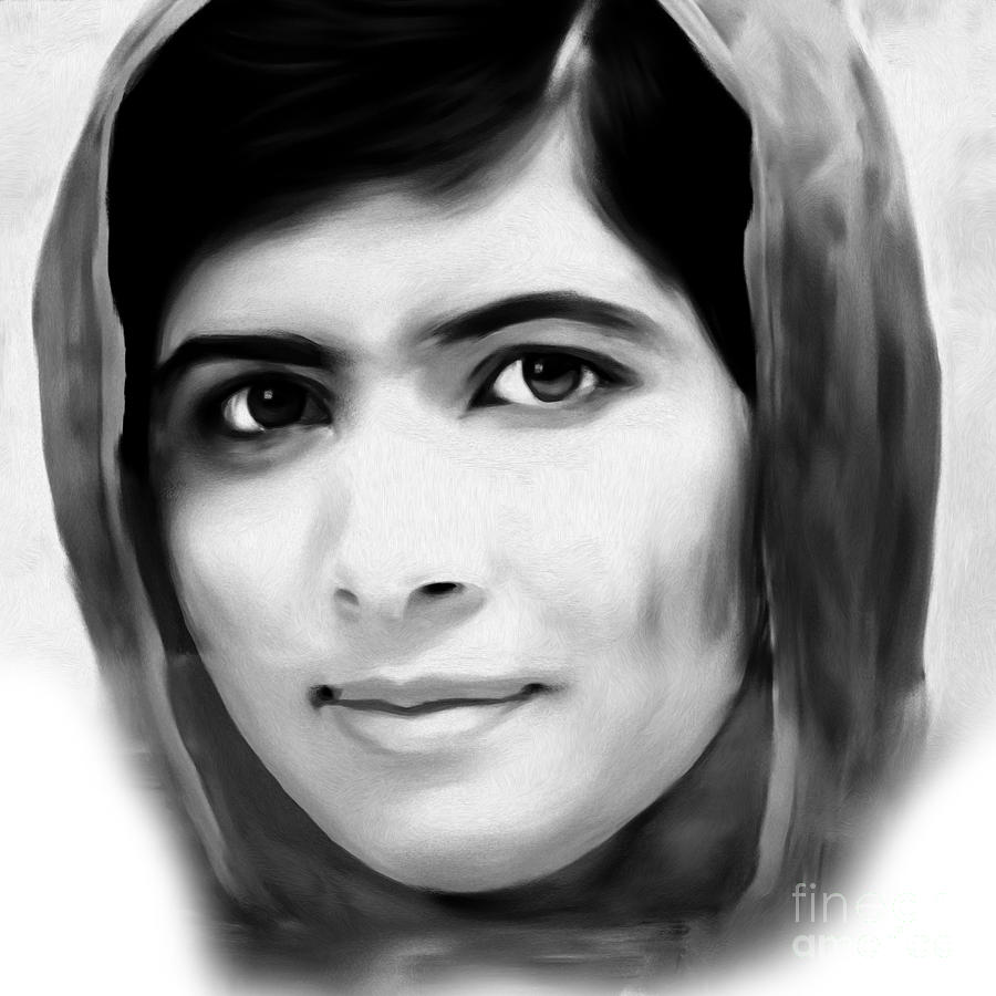 Malala Yousaf Zai 07 Painting by Gull G