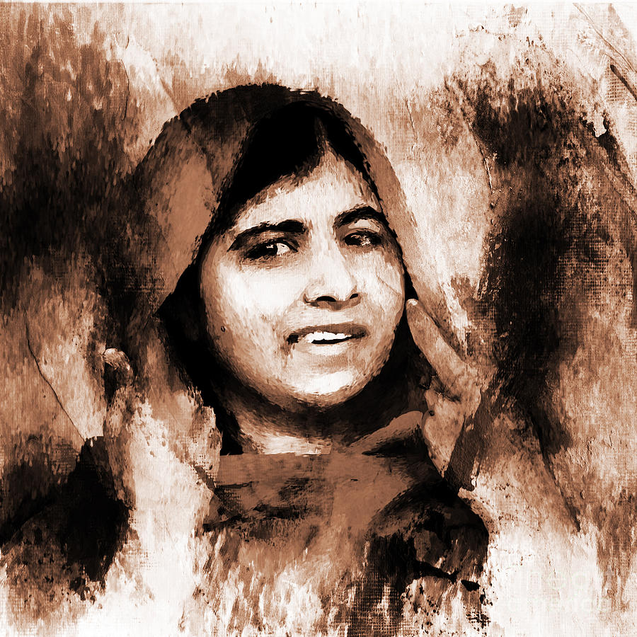 Malala Yousaf Zai 22 Painting by Gull G