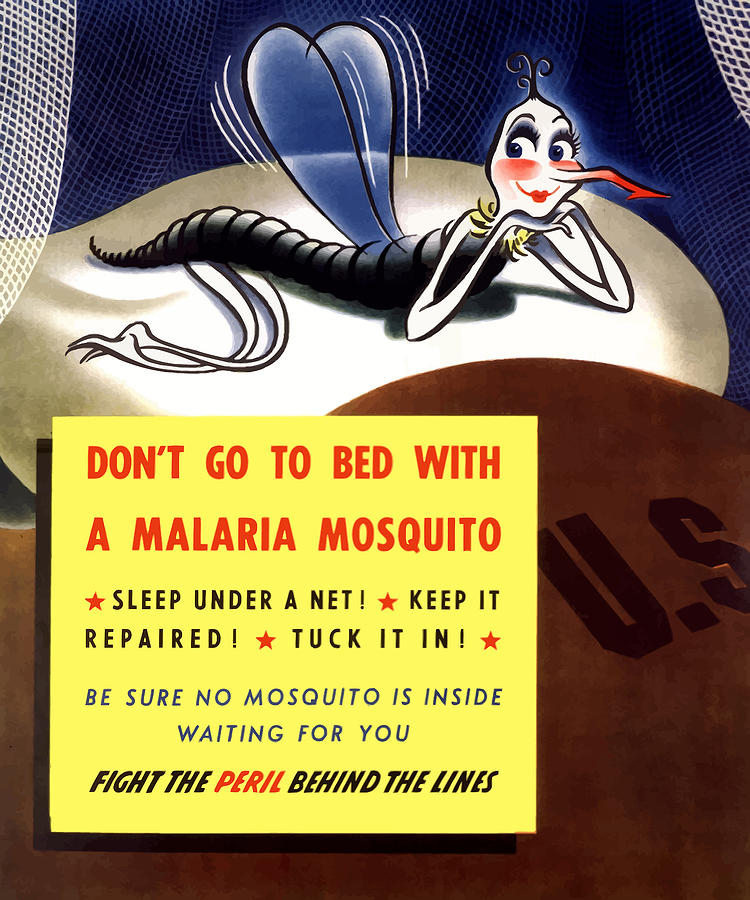 Malaria Mosquito Painting
