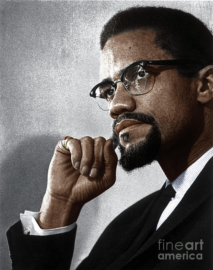 Malcolm X Photograph by Granger