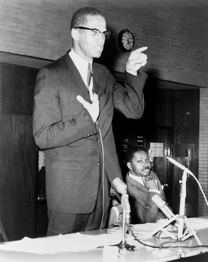 Malcolm X Speaks In Support Photograph by Everett - Fine Art America