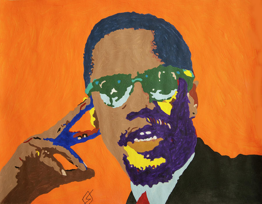 Malcolm X Painting by Stormm Bradshaw - Fine Art America