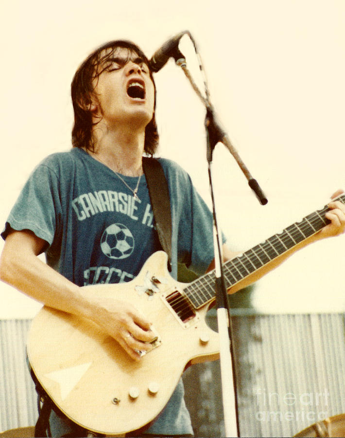 Malcolm Young Photograph - Malcolm Young of AC DC at Day On The Green - July 1979 by Daniel Larsen