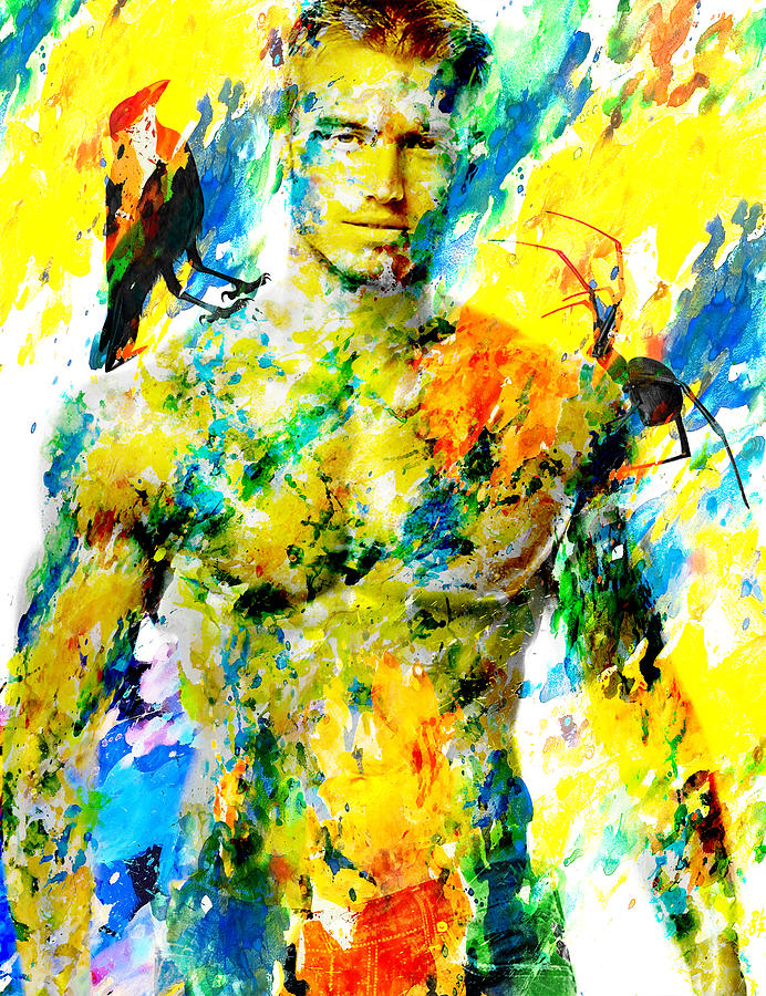 Male Form Digital Art By Barroa Artworks 